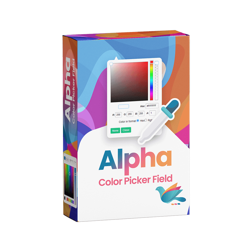 Alpha Color Picker Field