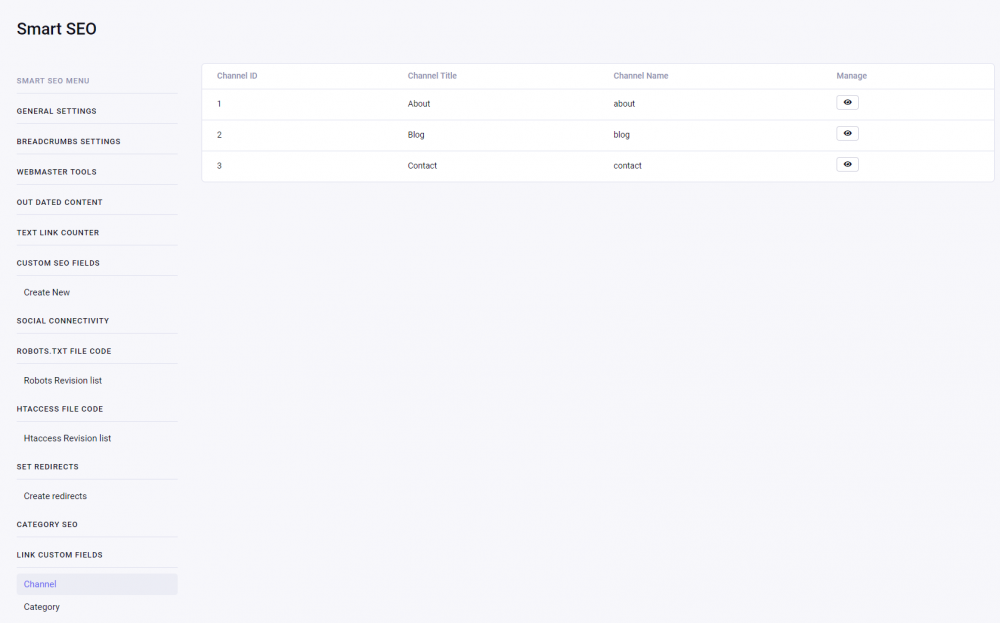 Channel Mapping Smart SEO
