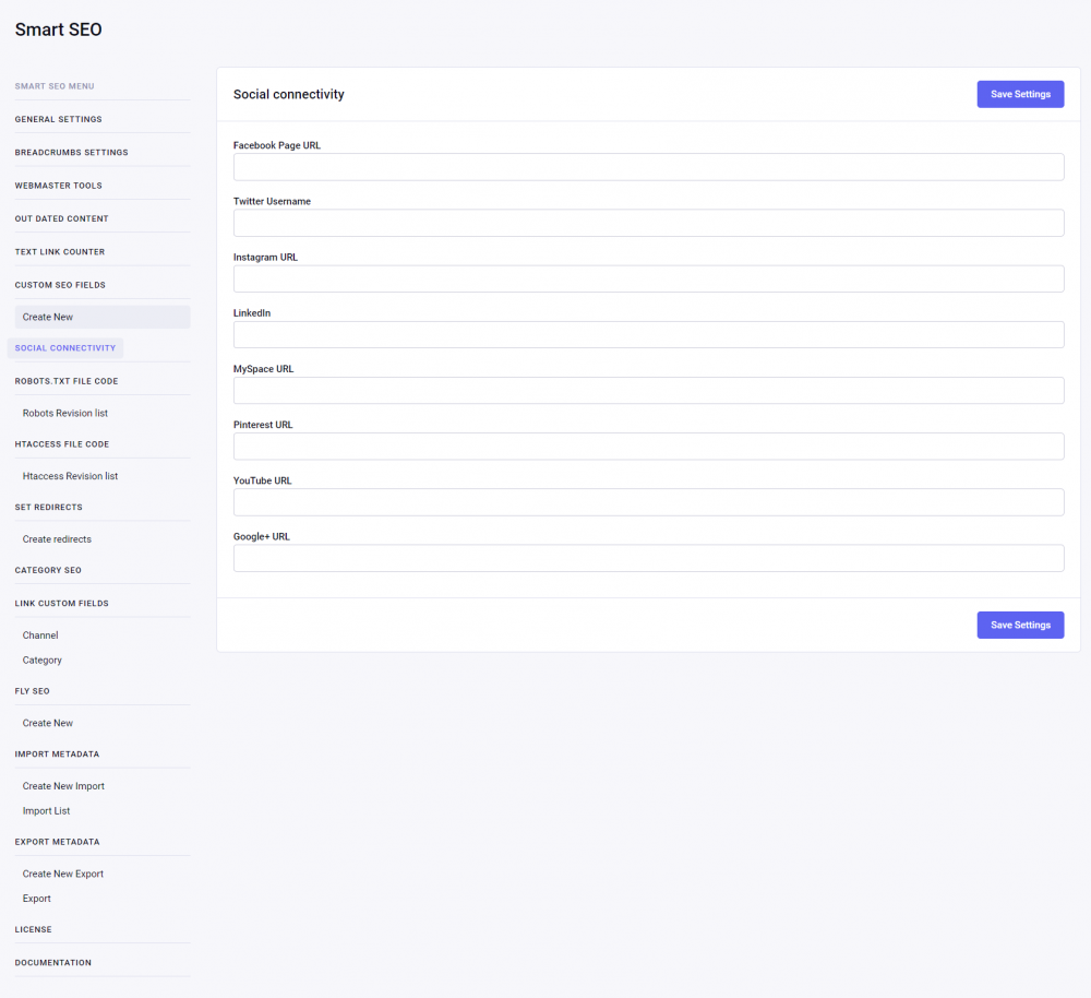Social Links Smart SEO