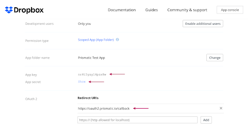 Generate PDF Using Contact Form 7 Pro for Wordpress - App key and secrets